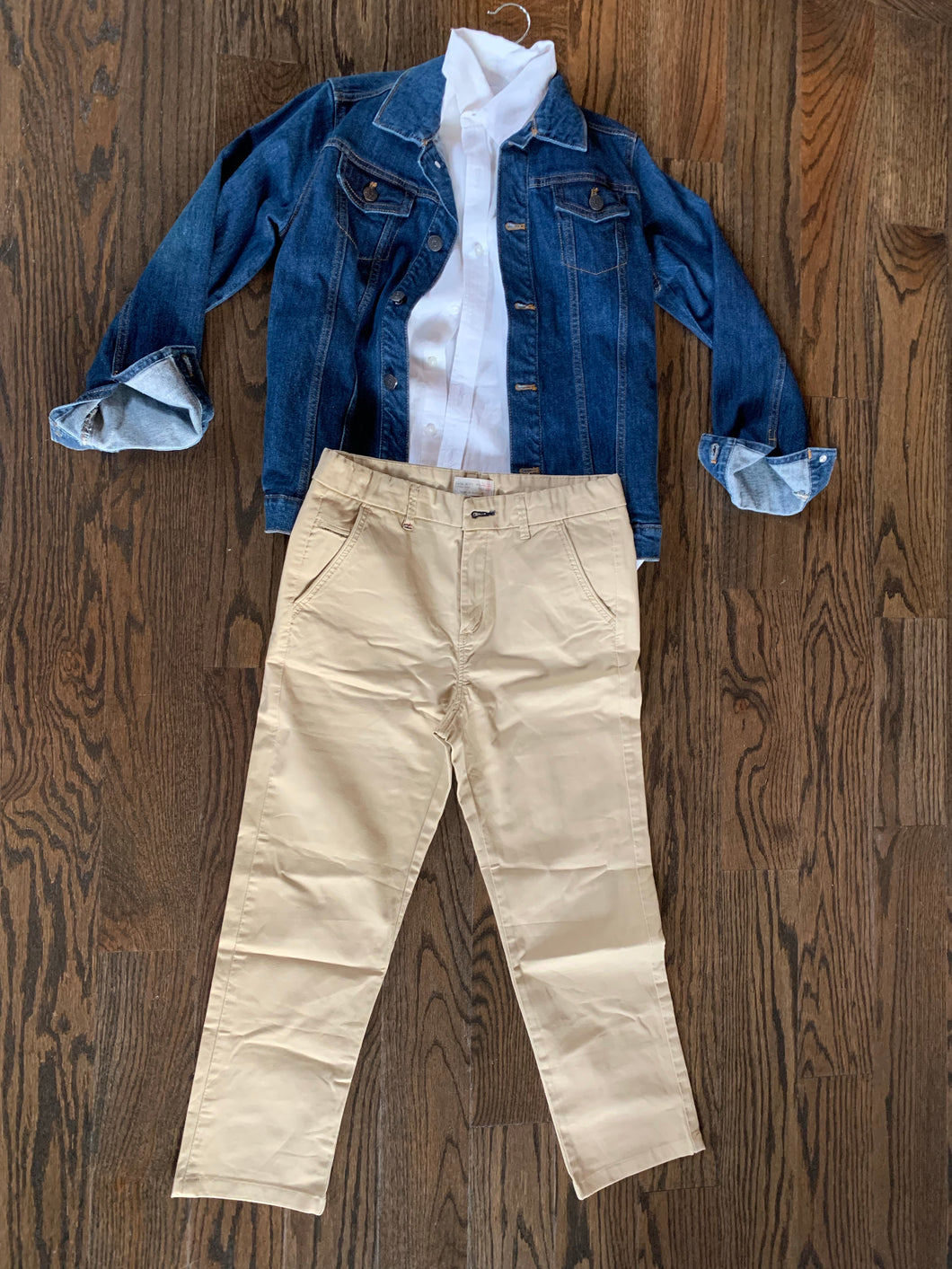 Denim & Khaki Set